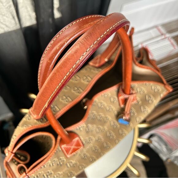 Dooney and Bourke Monogram Top Handle Bag - Picture 2 of 9